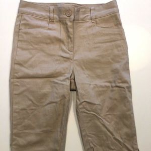 New CHAPS Shorts School Uniform size 10 regular Girls Shorts Beige Regular